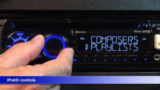 Clarion CZ501 Car Receiver Display and Controls Demo  Crutchfield Video [upl. by Lennor]