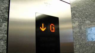 Tour of the lifts at Canary Wharf [upl. by Ebehp29]