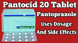 Pantocid 20 Tablet Uses Dosage And Side effects  Pantoprazole 20 mg [upl. by Haronid]