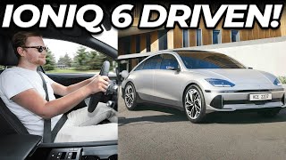 Hyundai Ioniq 6 Review First Drive of the Model 3 Rival [upl. by Dovev]