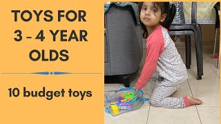 Toys For 3 To 4 Year Olds  Best Toys For 3 Year Olds [upl. by Kemeny]