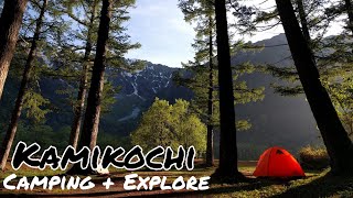 Camping amp Exploring Kamikochi Nagano [upl. by Gathers]