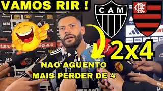 REACT ATLÉTICO 2 X 4 FLAMENGO  HULK DESABAFA APÓS O JOGO  A CULPA É [upl. by Edita116]