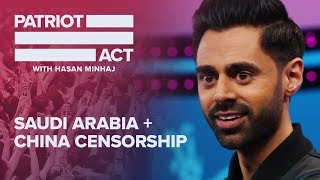 Saudi Arabia  Censorship In China  Patriot Act with Hasan Minhaj  Netflix [upl. by Fairley]