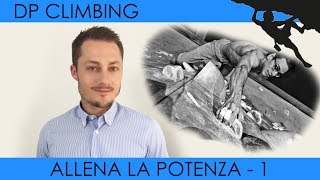 SCHEDA ALLENAMENTO POTENZA ARRAMPICATA  Parte 1 [upl. by Shuping]