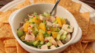 Mahi Mahi Ceviche Recipe  Marinated Fish Salad  Great for Summer [upl. by Rosella]