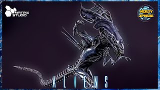 Alien Queen 14 Scale Statue Statue MatrixStudios AlienQueen Aliens SigourneyWeaver [upl. by Suryt243]