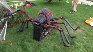 Animatronic spider Halloween decoration [upl. by Bethesde465]