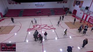 Roncalli Catholic High School vs Bennington High School Mens Varsity Basketball [upl. by Novanod182]