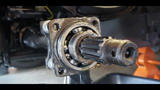 VW Type 1 Rear Axle Bearing Replacement [upl. by Sochor533]