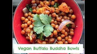 Buffalo Cauliflower Buddha Bowls  Vegan Friendly  Wingin It Wednesday Episode 2 [upl. by Innob]