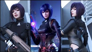 CALL OF DUTY MOBILE EN LA Vida Real  Motoko Kusanagui Cosplay [upl. by Lund55]