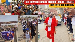 Davido Birthday 2024 As He Plays Gambling With Friends  Millions Of Nigerians Protest For Davido [upl. by Kinimod505]