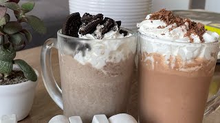 Receta de Milkshake de Oreo y de Chocolate [upl. by Cadal]