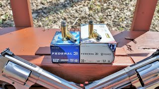 👉Old School Ammo Special Test👈 38 Special VS 44 Special Lead SemiWadcutter Hollow Points [upl. by Cathe347]