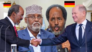 DEG DEG Xasan Sheikh oo tallaabo Deg Deg ah qaaday amp Qaxootiga Somalia Jarmalka oo diib lo celinayo [upl. by Corilla897]