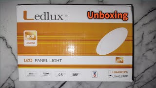 Ledlux 600 LUMENS LED Panel Light 6W LX4422FPR  ledlux led light [upl. by Polinski]