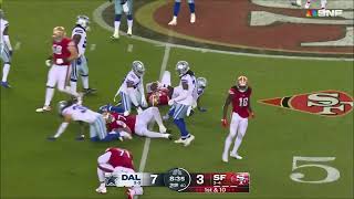 Brock Purdy  Every Completed Pass  49ers vs Dallas Cowboys  NFL Week 8 2024 [upl. by Rondon]