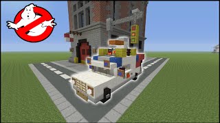 Minecraft Tutorial How To Make Ecto1 Ghost Busters [upl. by Masera]