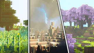 3 Shader MCPE Untuk Survival Di Minecraft Preview Beta 1215 [upl. by Iinden738]