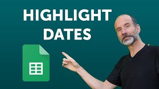 Google Sheets  Highlight Expiration or Due Dates [upl. by Rebba]