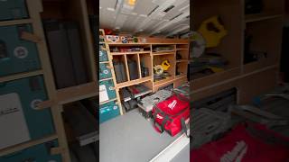 My first van racking full video on the channel 😁 construction organization satisfying diy [upl. by Ojyma]