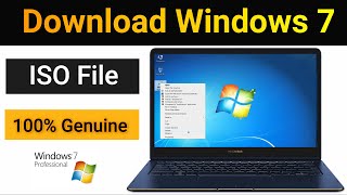 How to Download Windows 7 ISO File  Download Windows 7 ISO file  Windows ISO Disk Image 100 Gen [upl. by Constantia]