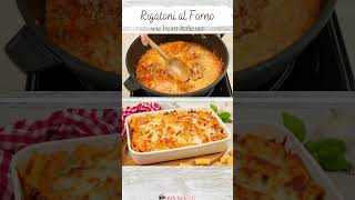 Rigatoni al forno  leckerer Nudelauflauf wie beim Italiener [upl. by Kruger48]