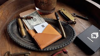 The BEST Minimalist Wallets  Das Offene Meer Leather TopSider amp Houbei [upl. by Ahsenod]