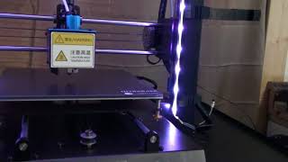 Anycubic i3 Mega Ultrabase Led Lights Addition [upl. by Grati191]