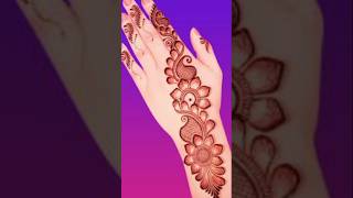 Simple Mehdi dijain mehndi art vairalvideo shortvideo ytshorts [upl. by Neetsirk]