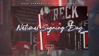 National Signing Day Texas Tech Red Raiders 2024 Recruiting Class Breakdown [upl. by Kaspar]