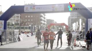 Mitja Marató  10K CIutat de Tarragona Temps darribada 2 01 2 03 [upl. by Ronile]