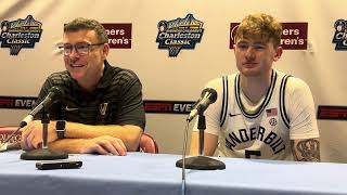 Mark Byington on Vanderbilts win over Seton Hall [upl. by Goeselt]