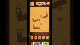 Screw Puzzle Level 40 wood Nuts and Bolts Level 40 [upl. by Guenna]