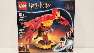 LEGO Harry Potter 76394 Fawkes Dumbledores Phoenix Review [upl. by Gilligan]