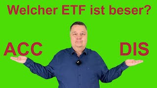 Ausschüttender oder thesaurierender ETF [upl. by Felicie380]