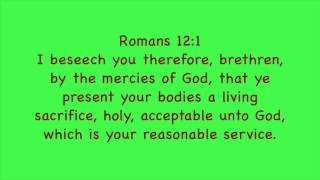 Romans 121 KJV [upl. by Prisilla]