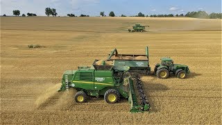 CTF harvest 2017  NEW John Deere T660i S690 8320 6190R Daňhel Agro Eurofarms Vlastiboř [upl. by February]