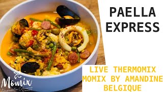 LIVE Thermomix  Paella express [upl. by Eibmab]