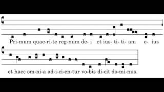 Primum Quaerite Antiphon [upl. by Elspeth595]