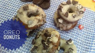 Oreo DonutsDonuts Recipe in UrduDoughnuts RecipeDonuts banane Ka Tarika [upl. by Nylarak]