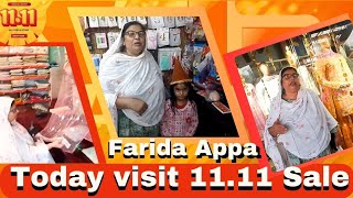 Farida AppaVisit for Shopping 1111 sale at malls1111 sale last daybirthday giftLadies dresses [upl. by Alliuqet340]