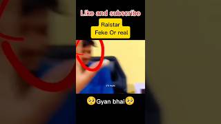 Raistar face reveal😎😱Gyan bhai🥺gaming freefire gyangaming raistar [upl. by Northington]