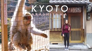 KYOTO Arashiyma Bamboo Forest  Monkey Park  Coffee amp Cashmere [upl. by Charis775]