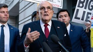 Rudy Giuliani files for bankruptcy a day after a judge orders him to pay 146 million [upl. by Vite493]