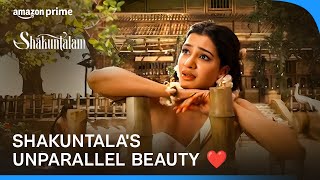 Shaakuntalam  The Divine Beauty  Samantha Prabhu Dushyant  Prime Video India [upl. by Pauletta]