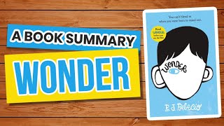 Wonder by R J Palacio  Animated Book Summary [upl. by Lourie]