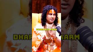 DharmbadahaiyaKarm🔥🙏🙏aniruddhacharyajimaharajpodcastviralvideo newsytshorts [upl. by Assirrem716]