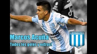 Marcos Acuña  Goals amp Skills  Racing Club [upl. by Tobi]